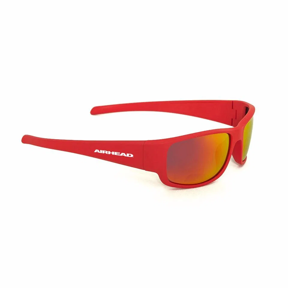 AHFS-S100 – AIRHEAD Sunglasses, Floating Polarized Red Lens Red Frame With UV Protection Single
